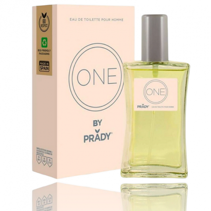 Lot de 3 eaux de toilette générique "ONE" - PRADY homme (Soit 2,50€ piéce)