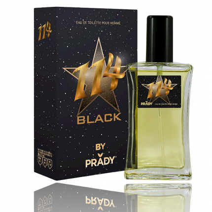 Lot de 3 eaux de toilette générique "BLACK" - PRADY homme (Soit 2,50€ piéce)