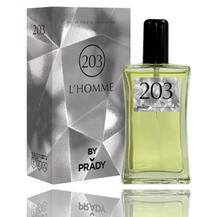 Lot de 3 eaux de toilette générique "LIGHT HIM" - PRADY homme (Soit 2,50€ piéce)