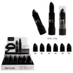 Présentoir de 24 (soit 0,61€ l'unité) : Rouge à lèvres Noir