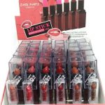 Présentoir de 30 (1,12€ pièce) : Rouge à Lèvres 6 couleurs FIXE 24H - EASY PARIS