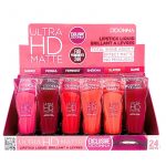 Présentoir de 24 (soit 1,18€ l'unité) : Rouge à lèvres Ultra HD Mat