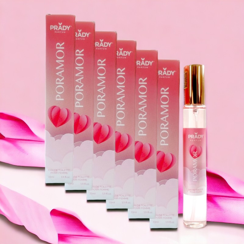 28.jpg Lot de 12 (soit 1,55€ unité) : Eau de toilette générique femme PORAMOR Prady – 33ml – Image 1