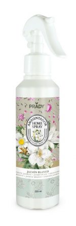 Lot de 6 : Spray parfumé parfum jasmin blanc (Soit 2,50€ pièce) - 220ml Prady – Image 2