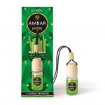 Présentoir de 14 (Soit 1,90€ pièce) : Parfums pour voiture à suspendre - Bambou +45j