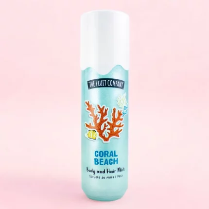 Lot de 12 (3,80€ Pièce) - Brume Corps et Cheveux Glitter Coral Beach – The Fruit Company