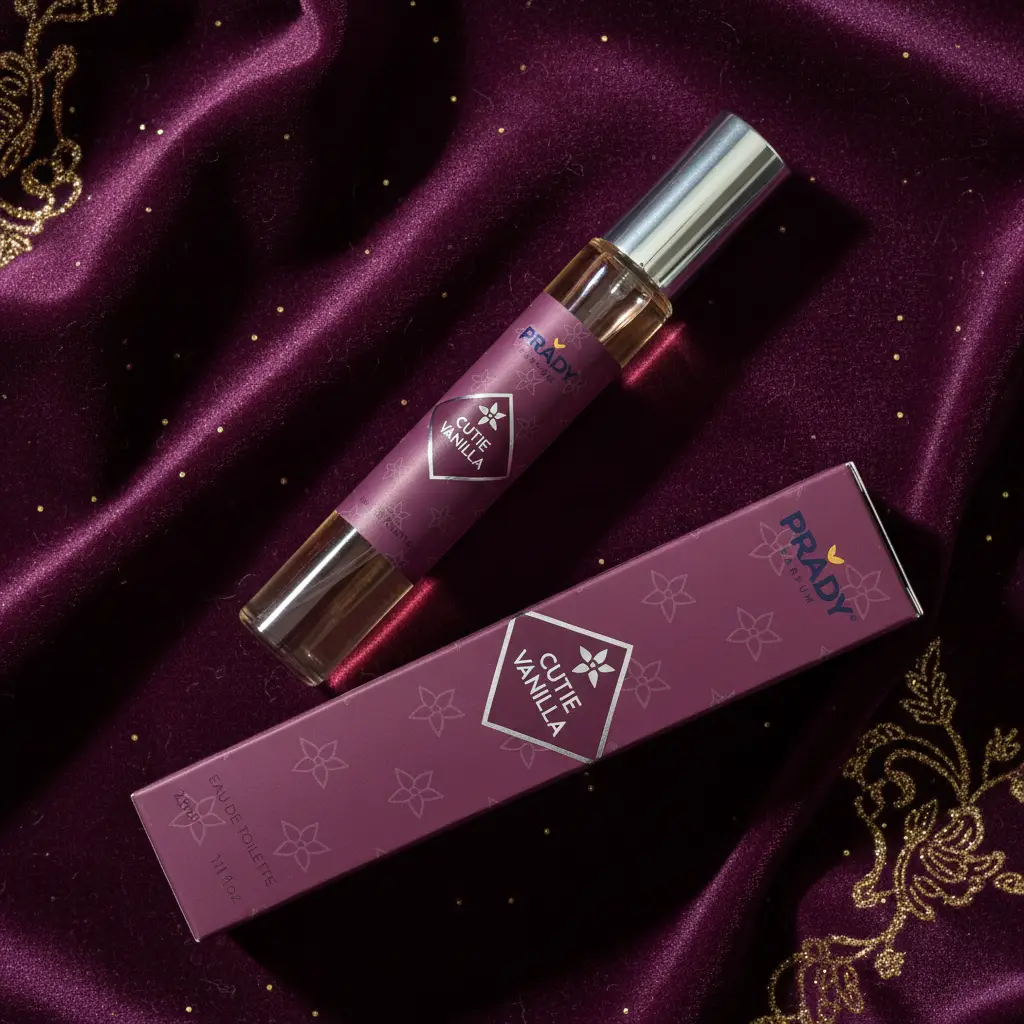 CUTIE-VANILLA-PRADY-33ML-6U.webp Lot de 6 (1,60€ Pièce) : Eau de toilette générique CUTIE VANILLA 33ml - Prady✨ – Image 1
