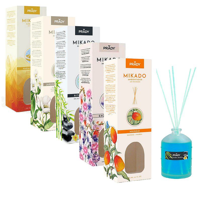 Grossiste-lot-de-mikado-prady.jpg Pack économique - Mélange de 10 (soit 2,25€ unité) : Mikado Prady – Image 1