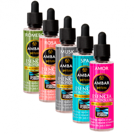 Pack éco - Mélange varié de 10 : Essence parfumée pour humidificateur Ambar (Soit 1,50€ pièce)