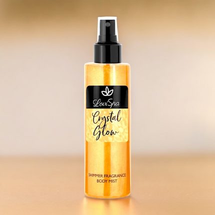 Lot de 4 (Soit 3,30€ Pièce) : Body Mist Prémium - Avec Des Petites Particules Brillantes