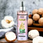 Lot de 12 (soit 2,10€ pièce) : Brume parfumée et pailletée corps et cheveux "Sweet Macadamia" - Prady – Image 2