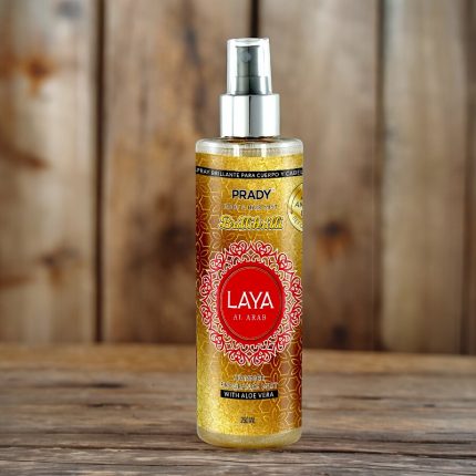 Lot de 4 (soit 3,40€ pièce) : Brume parfumée corps et cheveux "Laya" - Prady