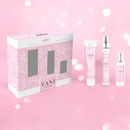 Coffret 3 Pièces "YANI" - Gel douche, Parfum, Brume Corporelle - Prady