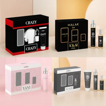 Destockage de 15 Coffrets (2€ Pièce) : Coffrets 3 Pièces Prady - Cartons Abimés Produits Parfait