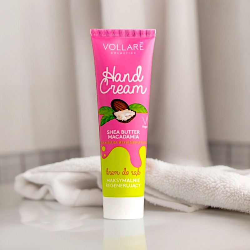 creme-de-main-beurre-de-macadamia-volare.jpg Mélange de 10 (soit 1,30€ pièce) : Crème Régénérante pour les Mains et Ongles - Au beurre de Karité – Image 1