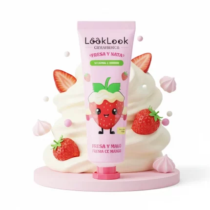Pack de 12 (soit 0,95€ pièce) : Crèmes Mains Fraise Chantilly - LookLook