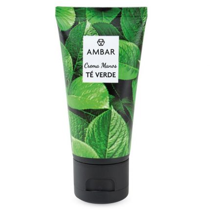Lot de 2 (soit 0,75€ l'unité) Crèmes mains au Thé Vert - Ambar