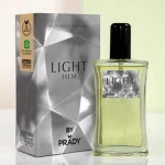 Lot de 10 (1,60€ Pièce) : Eau de Toilette Homme LIGHT HIM – PRADY 90 ml – Image 2