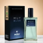 Lot de 10 (1,60€ Pièce) : Eau de Toilette Homme MUY BLUE – PRADY 90 ml – Image 2