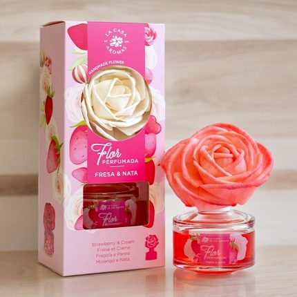 Lot de 6 (soit 3,70€ pièce) : Fleur Magique Parfum Fraise Chantilly