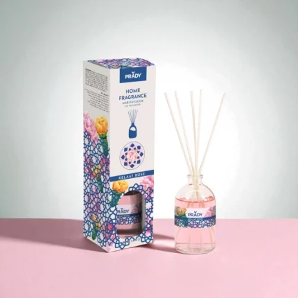 Carton de 12 (1,49€ Unité) Diffuseur d’Ambiance Mikado “Kelaat Rose” - Prady