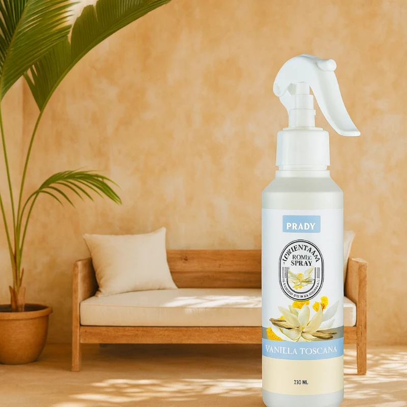 fournisseur-en-ligne-de-spray-prady-vanila-toscana-1.webp Carton de 12 (1,59€) : Spray Parfumé Vanila Toscana - 220ml Prady – Image 1