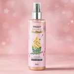 Lot de 12 (soit 2,10€ pièce) : Brume parfumée et pailletée corps et cheveux "Sweet Macadamia" - Prady