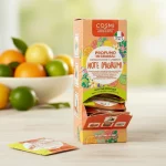 Présentoir de 25 (soit 0.72€ pièce) : Perles Parfumées pour Aspirateur Agrumes - COSMI AMBIENTE