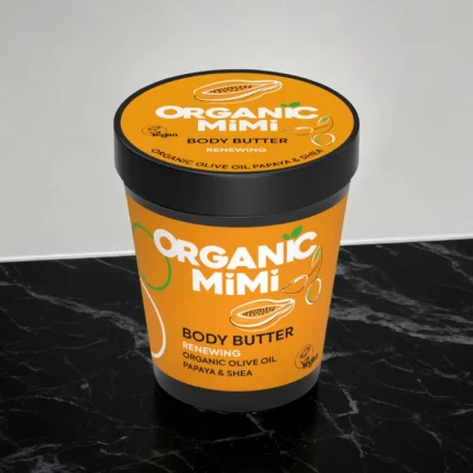 Lot de 3 (soit 3,75€ pièce) : Beurre corporel Régénérant OLIVE & PAPAYE - Organic Mimi