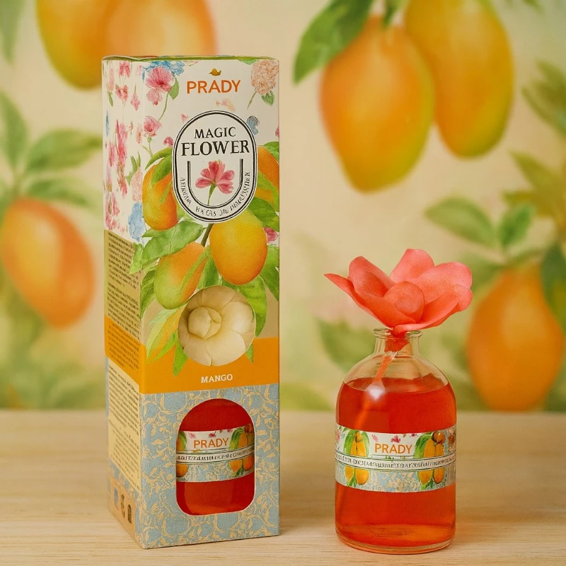 grossiste-en-ligne-de-fleur-parfumee-prady-mangue.webp A Partir de 1,67€ Prix Dégressif : Fleur parfumée 100ml "Mangue" - Prady – Image 1