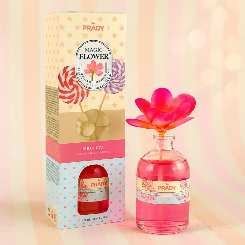 grossiste-en-ligne-de-fleur-parfumee-prady-piruletta.webp A Partir de 1,67€ Prix Dégressif : Fleur parfumée 100ml "Sucette" - Prady – Image 1