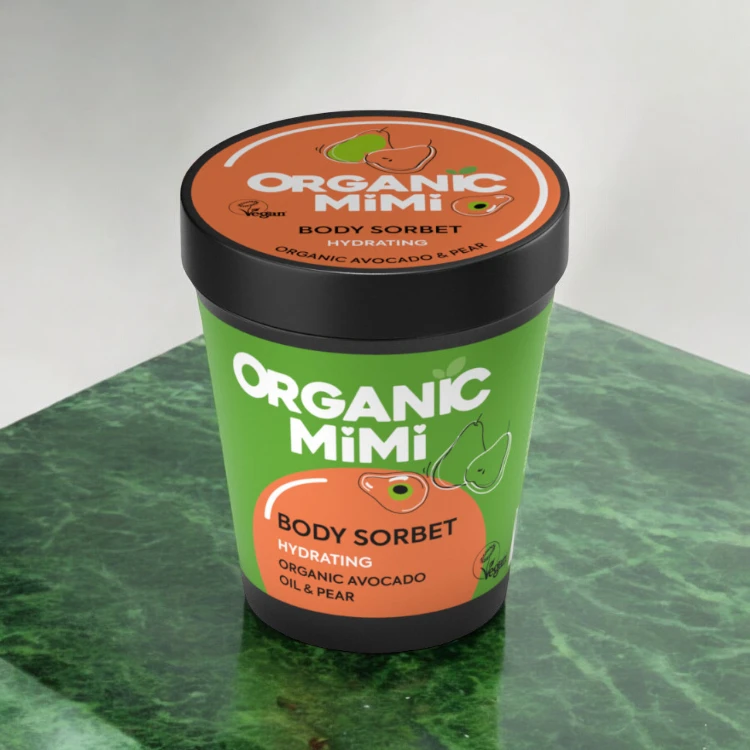 grossiste-en-sorbet-corporelle-organic-avocat.webp Lot de 3 (soit 3,75€ pièce) : Sorbet corporel Hydratant AVOCAT & POIRE - Organic Mimi – Image 1
