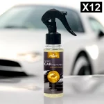Lot de 12 (soit 1,45€ pièce) : Spray d'Ambiance Parfumé Voiture 100ml - GOLDEN MAN - Prady