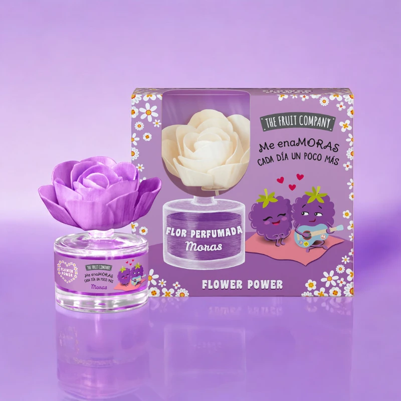 grossiste-fleur-parfumee-mora-mure-the-fruit-company Carton de 8 (2,80€ Unité) Fleur Parfumée Mûre - The Fruit Company – Image 1