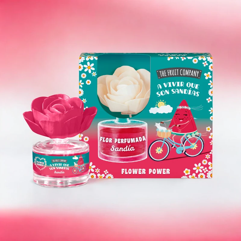 grossiste-fleur-parfumee-sandia-pasteque-the-fruit-company Carton de 8 (2,80€ Unité) Fleur Parfumée Pastèque - The Fruit Company – Image 1