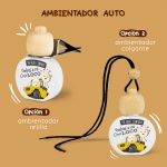 Pack de 14 (soit 2,25€ pièce) : Parfum pour voiture 2 utilisations - Coco – Image 3