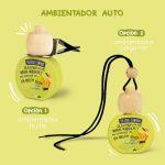 Pack de 14 (soit 2,25€ pièce) : Parfum pour voiture 2 utilisations - Melon – Image 2