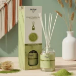 Carton de 12 (1,49€ Unité) Diffuseur d’Ambiance Mikado “Matcha Latte” - Prady