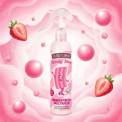 A Partir de 1,50€ Prix Dégressif : Spray désodorisant multi-usage Chewing-Gum aux Fraises - The Fruit Company
