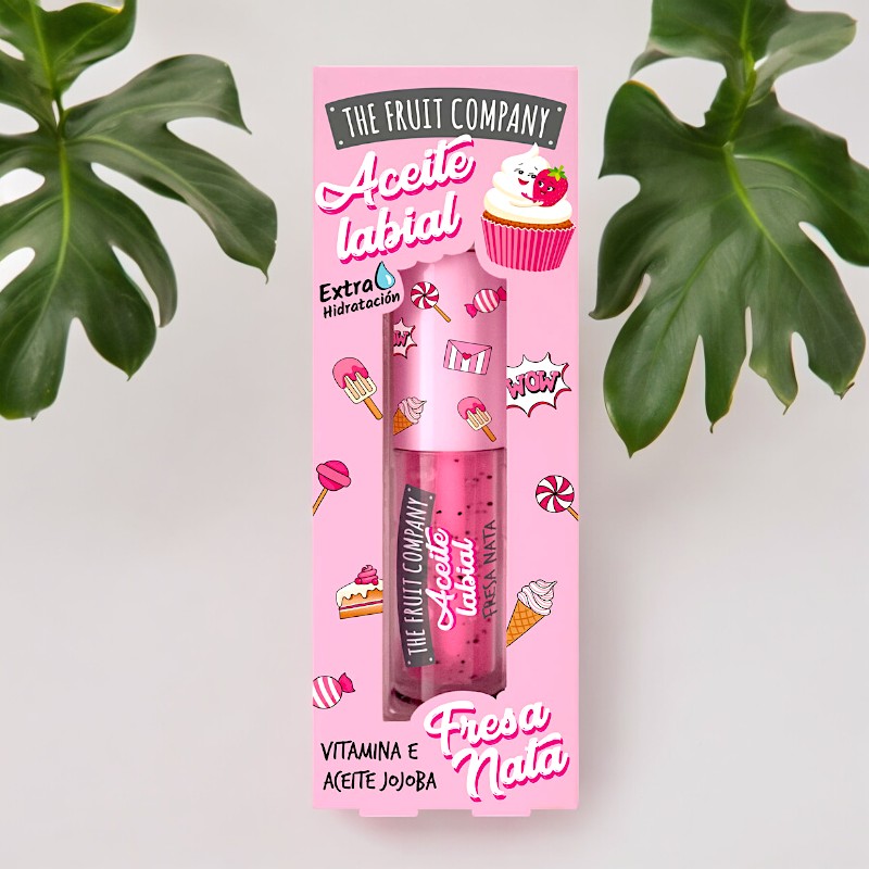 huile-de-levres-fraise-chantilly-the-fruit-company-4.jpg Lot de 18 (soit 1,40€ pièce) : Huile à lèvres parfum FRAISE CHANTILLY – Image 1