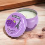 Pack de 8 🕯️ (2,09€ pièce) : Bougie cire végétale parfum MÛRES - Durée 40h