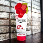 Lot de 12 (soit 2,90€ pièce) : Crème corporelle RAISIN ROUGE VITAMINE+ 200ml