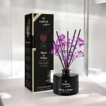 Lot de 12 (2,17€ Pièce) Mikado Black & White Baies Rouges - Ambar