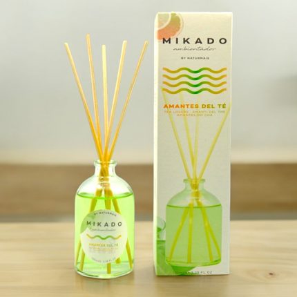 Carton de 12 (1,80€ pièce) : Parfum d'ambiance Mikado Amateur de Thé - Naturmais