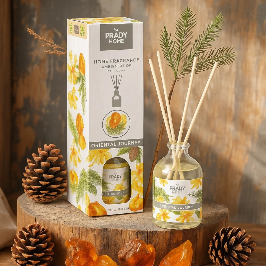 mikado-oriental-journey Carton de 12 (1,49€ Unité) Diffuseur d’Ambiance Mikado “Oriental Journey” - Prady – Image 1