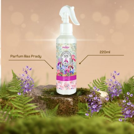 Lot de 6 : Spray parfumé parfum Fleur de lilas (Soit 1,65€ pièce) - 220ml Prady