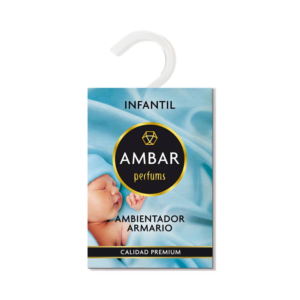 parfum-darmoire-aire-propre-ambar-1.jpg Lot de 20 : Parfum d'armoire à suspendre - Enfant (soit 0,85€ pièce) – Image 1
