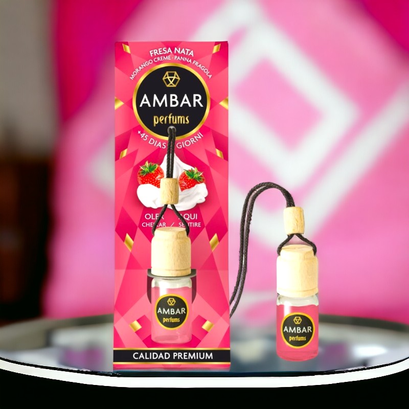 parfum-de-voiture-ambar.jpg Lot mélangé de 6 (soit 1,85€ pièce) : Parfum de voiture à suspendre Ambar – Image 1