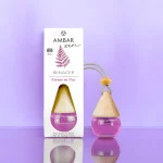 Lot de 4 (soit 1,50€ pièce) : Parfum de voiture à suspendre Fleur de Cerisier - AMBAR ZEN
