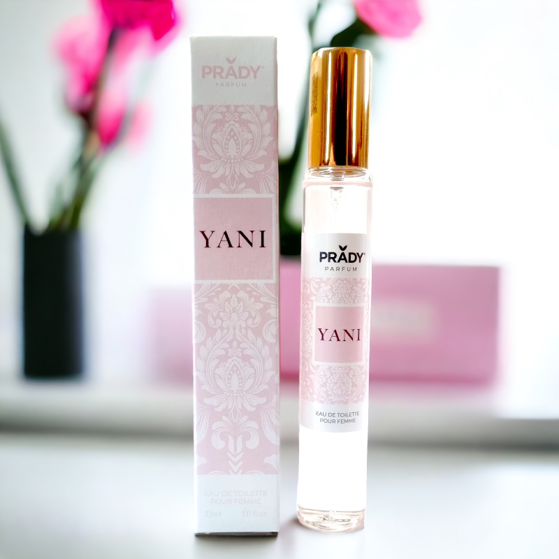 parfum-prady-33ml-10.jpeg Lot de 3 (soit 1,95€ unité) : Eau de toilette générique femme YANI Prady – 33ml – Image 1